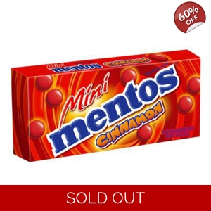 Mini Mentos Cinnamon Theater Box 80g